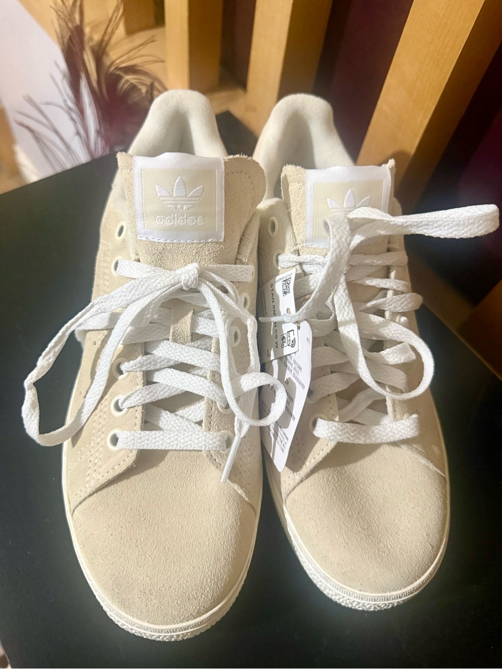 adidas Originals Stan Smith CS Wonder White Suede Sneakers NWT Shoes IG0344